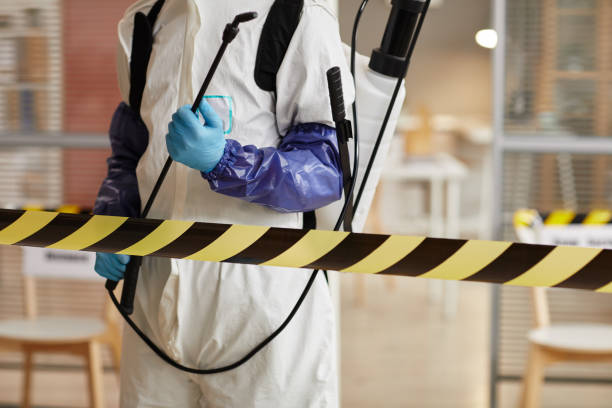 Professional Biohazard Cleanup technician working in Amagansett, NY